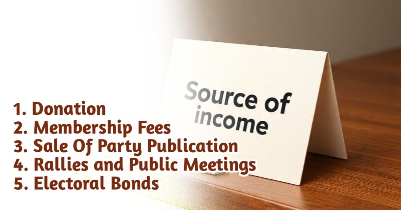 Funding sources for political parties