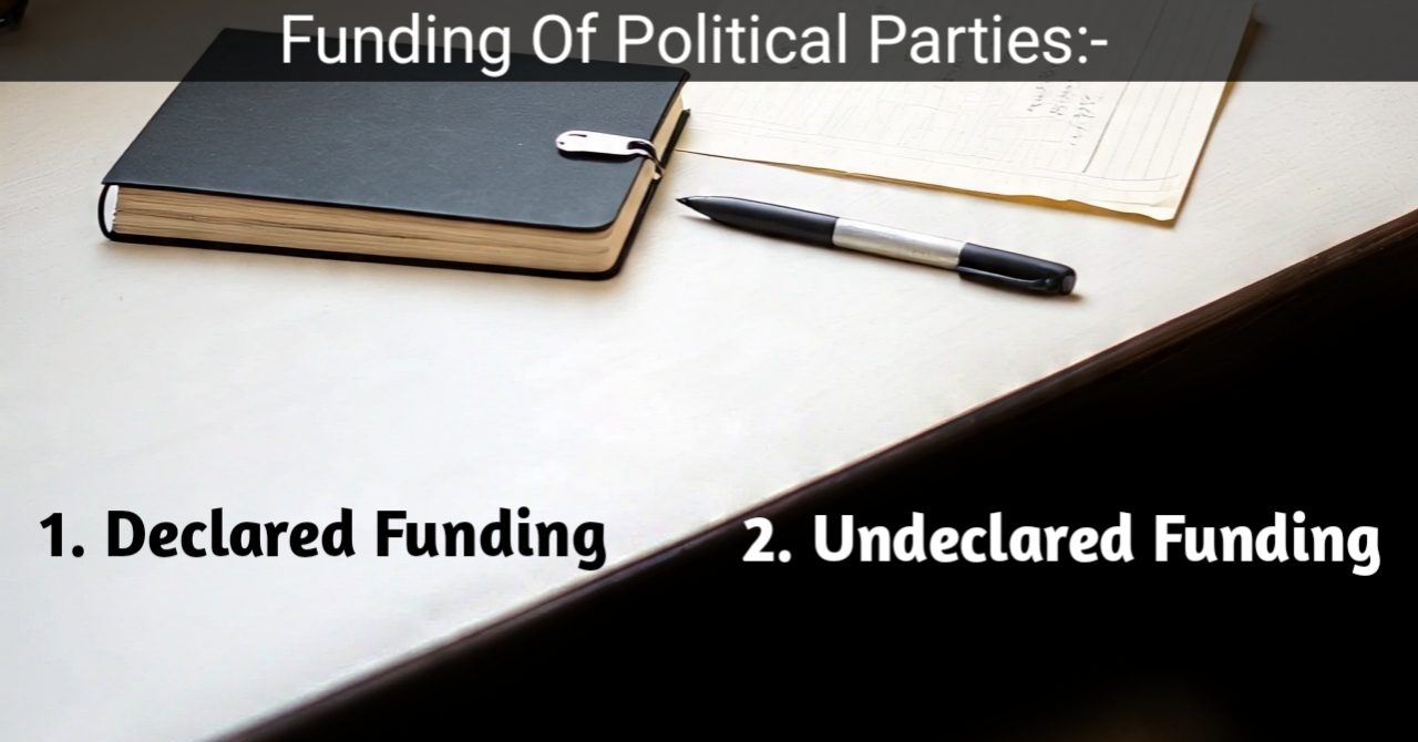 Funding sources for political parties